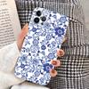 Blue and white porcelain Phone Case for iPhone 15 8 7 6 6S Plus X SE 2020 XR XS 14 11 12 13 Mini Pro Max Mobile Case