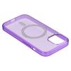 For iPhone 15 Case Compatible with MagSafe 2.0mm PC+TPU Glitter Phone Cover