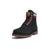 Timberland 6 Inch Comfortable Durable Short Martin Boots Men Boots Black Red A2GZ9001