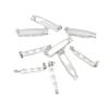 10pcs 18K Color-Preserving Rotating Type With Safety Hole, Insurance Brooch, Copper Bottom Support, Handmade Corsage Buckle, Pin Diy Clothing Brooch.