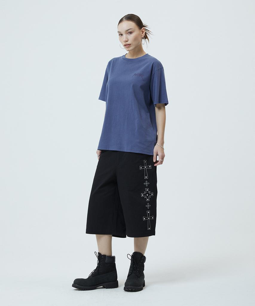 MAHAGRID Pigment Rat Graffiti Logo Tee Blue(Mg2Gmmt510A)