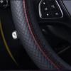 Universal Car Steering Wheel Cover Skidproof Auto Steering- Wheel Cover Anti-Slip Embossing Leather Car-styling Car Accessories