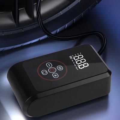 Digital Car Accessories for Motorcycle Bicycle Ball Tire Air Pump With LED Flashlight Car Air Compressor Portable Inflator