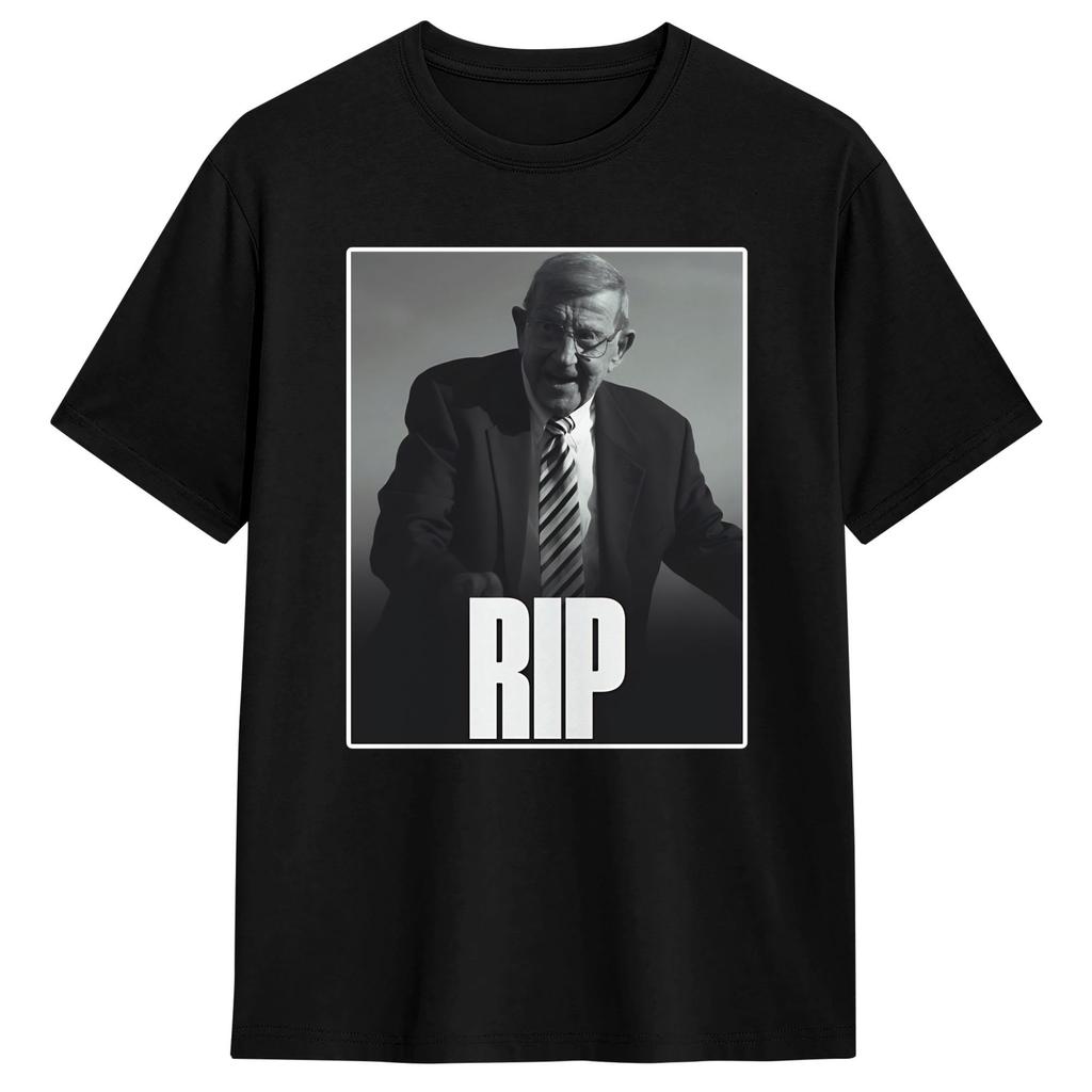 RIP Lou Holtz T Shirt Summer Cotton TShirts For Unisexs Trendy Cool Pattern Tshirt Short Sleeve Aesthetic Top Tees