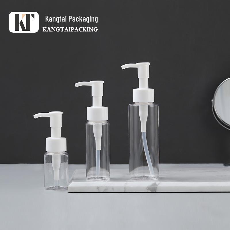 

30 мл/50 мл/100 мл Пустой флакон-пресс для масла или тоника для снятия макияжа 100ml; Oil Pump Bottle; PET