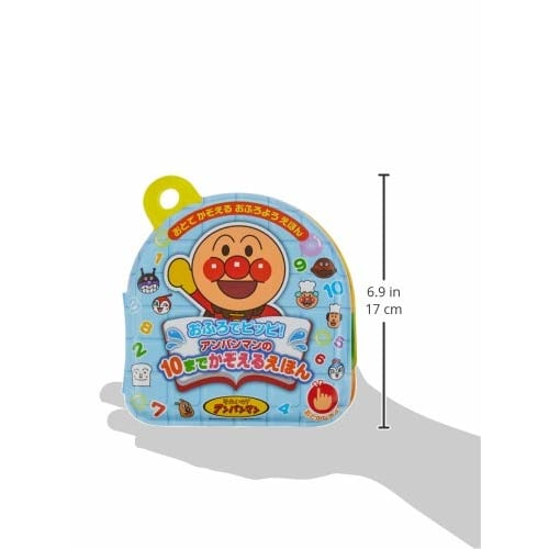 JOYPALETTE Anpanman Pippi In the Bath! Anpanman's Picture Book for Counting To 10 Ethylene Vinyl Acetate (EVA) Mixed Color