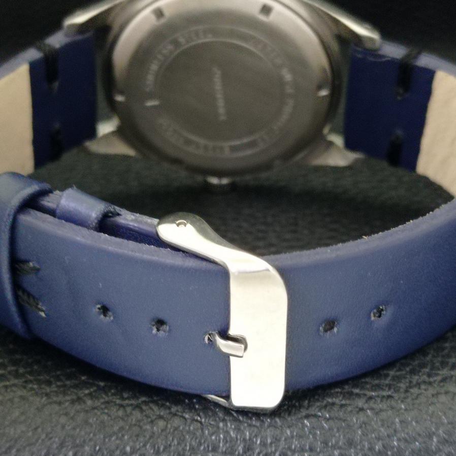 POUŽITÉ HMT JANATA AUTHENTIC INDICKÉ PÁNSKÉ RUČNĚ NATAHOVANÉ HODINKY MODRÝ CIFERNÍK a430060-2 R101-a430060