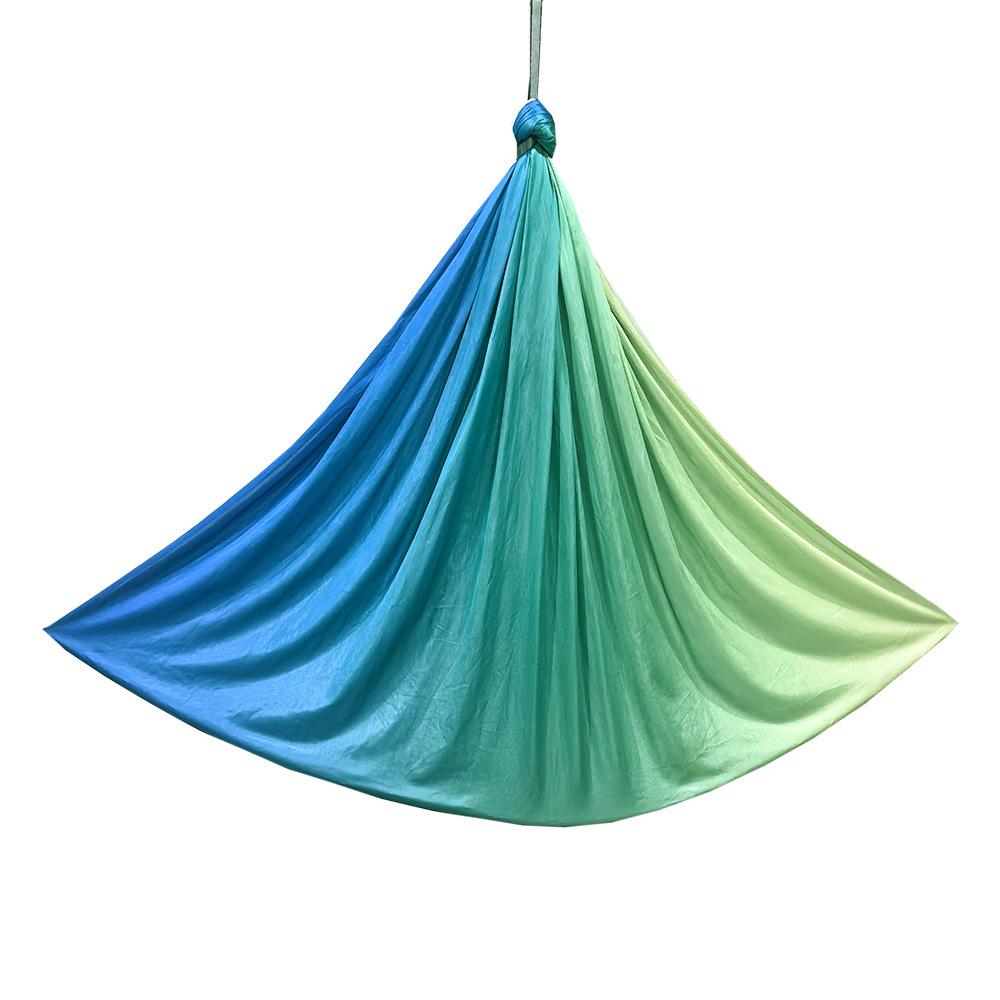 Elastic Sensory Swing: Indoor Hammock for Kids & Adults with Fixed Link Ring, Double Layer.
