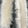 1M Imitation Raccoon Dog Hair Wool Faux Fox Fur Collar Craft Strips Lace Autumn Winter Clothing Accessories Scarf Hat Coat Edge