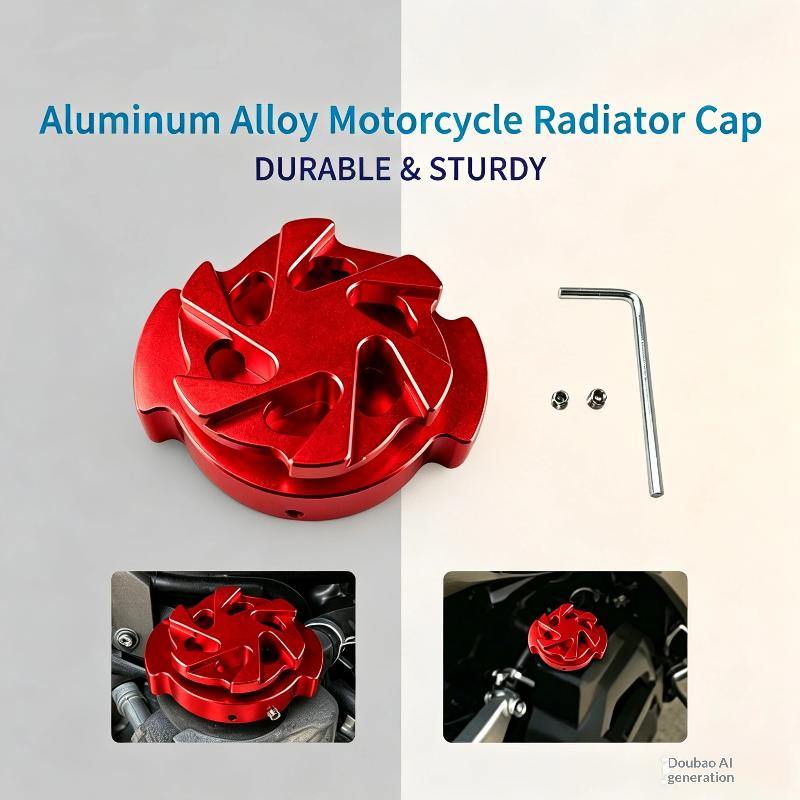 Motorcycle Gas Tank Cap Corrosion Resistant Aluminum Alloy Anti Rust Multi Colors Fit Most Motorbikes ATV Off Road Use