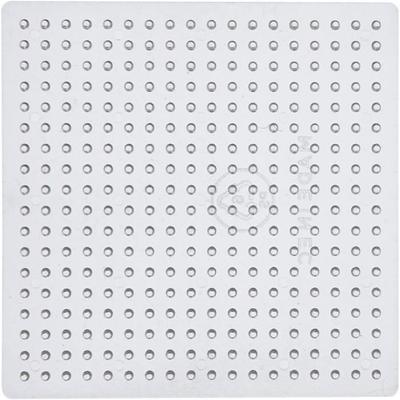 Tábua de Passar Contas - Midi - Quadrada - Transparente - 7x7 cm - Infantil