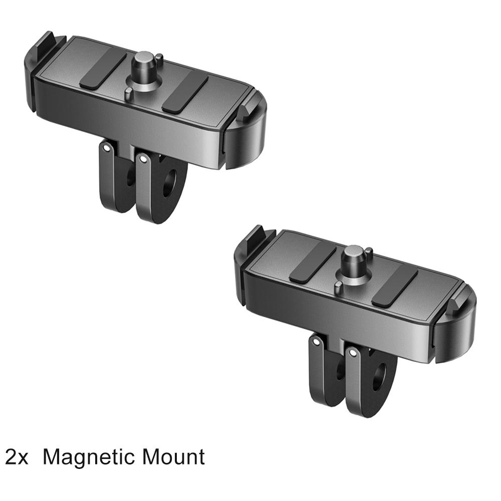 Metal Magnetic Quick Release Mount for GoPro Hero 13 Latch Mount Adapter with 1/4 Screw Hole for Go Pro Hero13 Black Accessories