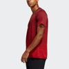 adidas Gradient Tee Casual Sports Breathable Round Neck Short Sleeve Red Men's FL4395
