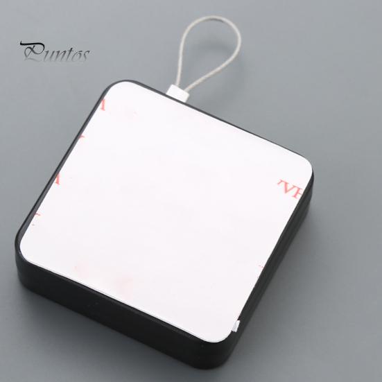 Automatic Door Closer with Steel Wire Adjustable Punch Free Self-Adhesive Wall Mount Bathroom Bedroom Sliding Screen Door Closing Device