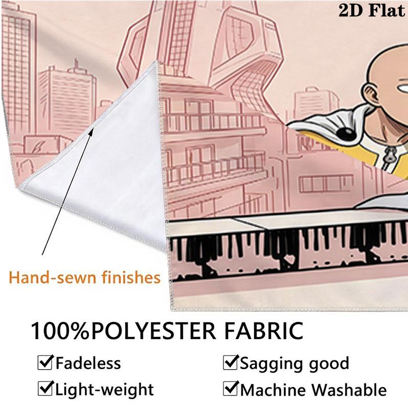 Onepunch Man Wandteppich Ästhetisches Wandbehang Gedruckter Stoffdecke Dekorative Wandteppiche Für Schlafzimmer Wohnzimmer Heimdekoration