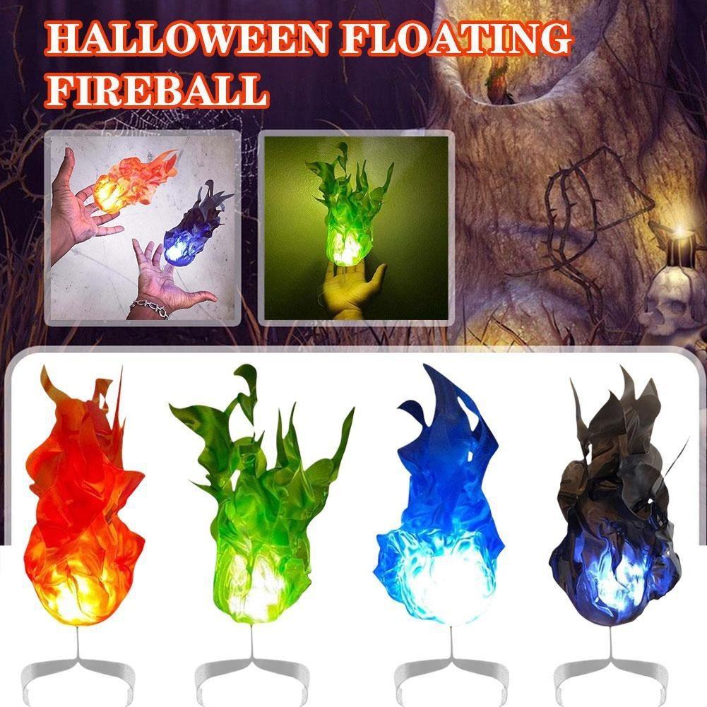 Floating Halloween Fireball Flame Party Performance Magic Props Role Playing