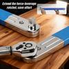 Car Offset Extension Wrench - Square Drive Adapters Tool,Multifunctional Tight Offset Extension Wrench for HVAC Installation