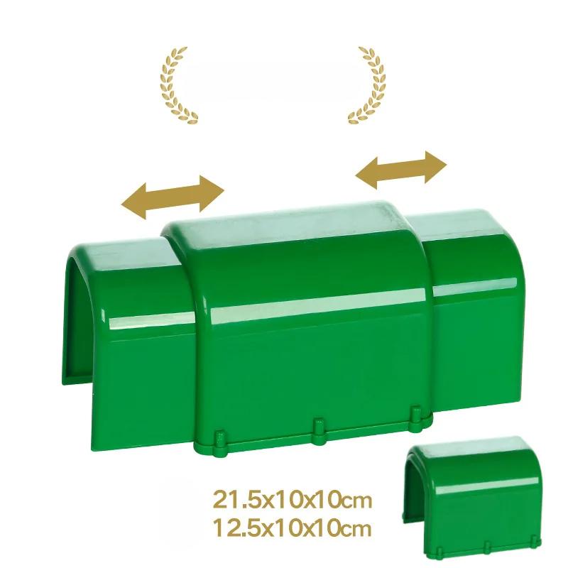 New Small Cave Tunnel Train Building Block Track Accessories Kids Wooden Track Compatible Toys S8