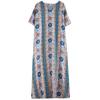Short Sleeve Plus Size Vintage New In Dresses for Women Casual Loose Long Summer Dress