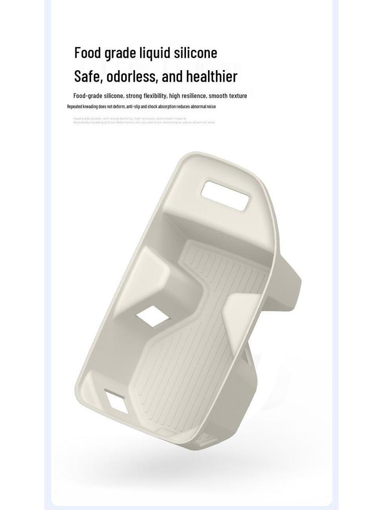 Porte-gobelet en silicone compatible pour 26 modèles pour la troisième rangée du Nio ES8 - Accessoire de voiture 3e génération 2026