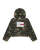 Patchwork Six Heart Sweat Hoodie (Camo)
