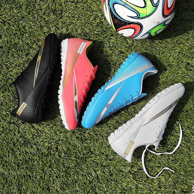 Leather Shoes Large Size Long Nails Football Shoes Football Shoes Men'S Broken Nails Artificial Grass Adolescent Children Student Female Training