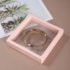 Transparent Jewelry Anti-Oxidation Display Box for Rings and Pendants