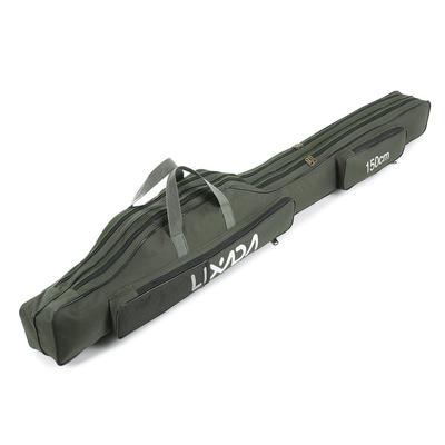 Lixada 150cm Fishing Rod Case, Portable Fishing Rod Case, Fishing Bag, Tool Storage Bag, Rod Case, Tackle Bag, Fishing Rod Case