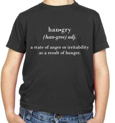 Definition Hangry T-Shirt Kids - Hungry - Angry - Funny - Frustrated 120