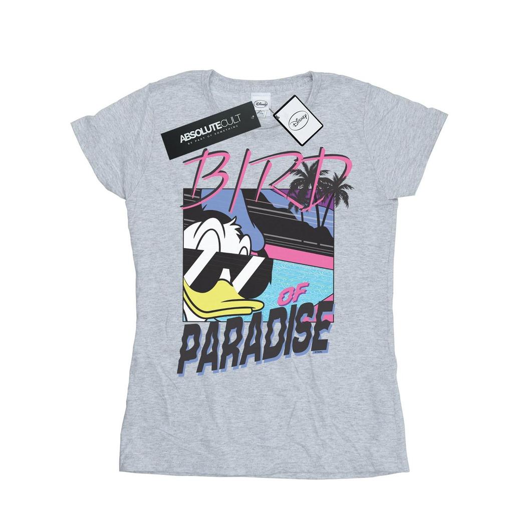 Disney Womens/Ladies Donald Duck Bird Of Paradise Cotton T-Shirt