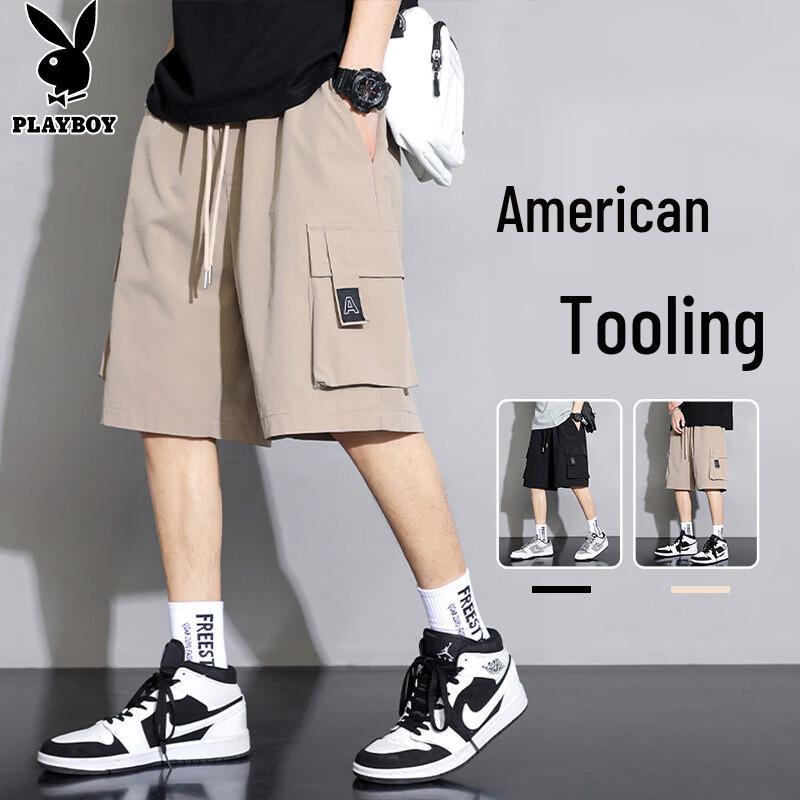 

PLAYBOY Men s Casual Summer Workwear Shorts XL