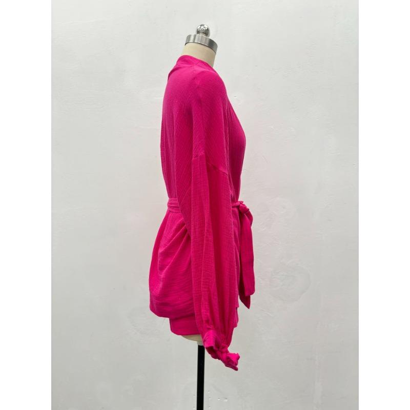 YYFS Women's Fashion Casual Summer Spring Solid Color Print Short Sleeve Blouses & Shirts Trousers Pants Suits