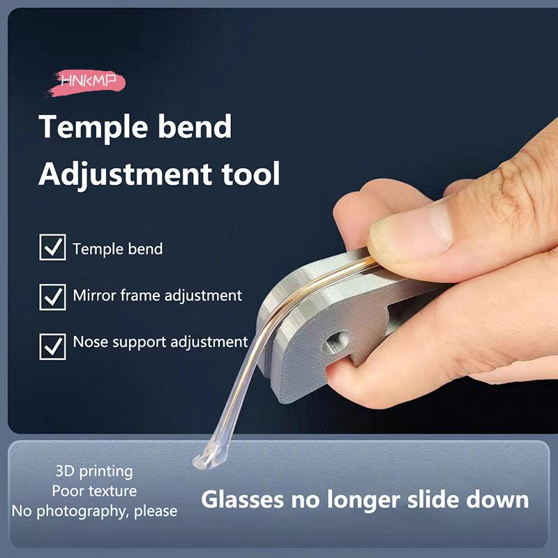 1 Stück 3D-gedruckte Multifunktions-Brillen-Zange Verstellbarer Nasensteg Bügelbrücke Beinteil Rahmenbiegewerkzeug für Brillenreparatur