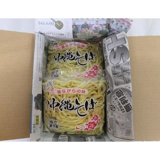 Okinawa Soba 5er-Set ohne Brühe (Authentische frisch gekochte Nudeln Gebrauchte Geschäfte)