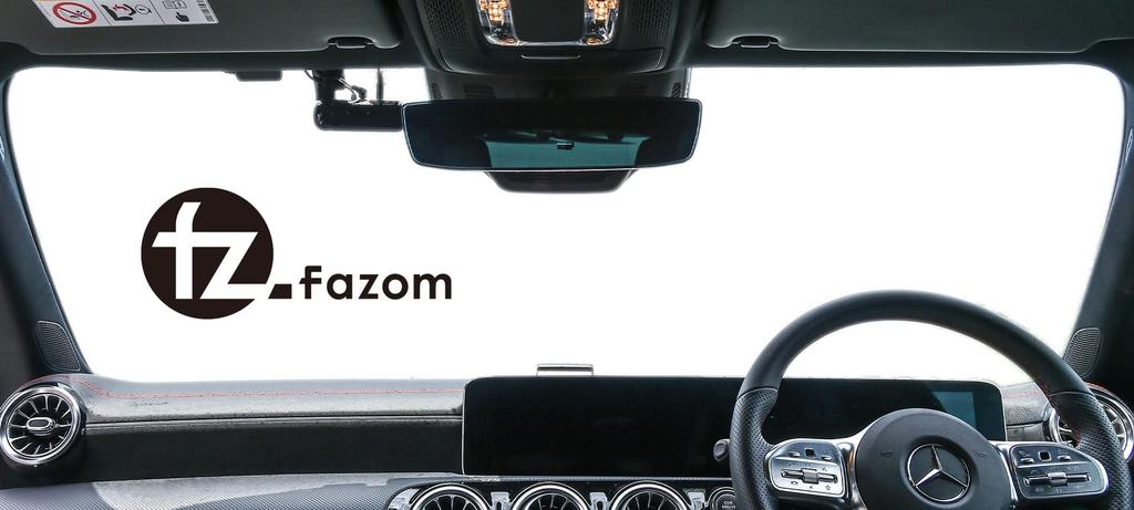 Fazom Wide Angle Rearview Mirror (for Mercedes-Benz) (Type B)
