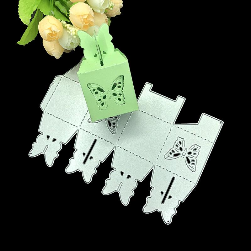 Butterfly Candy Box Metal Cutting Dies for DIY Scrapbooking Album Paper Cards Decorative  Die Cuts