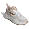 Adidas Ozwave PU-Gewebe Bequeme Dicke Sohle Höhenerhöhend Low Top Dad Schuhe Unisex Sneaker Weiß Braun JI1587