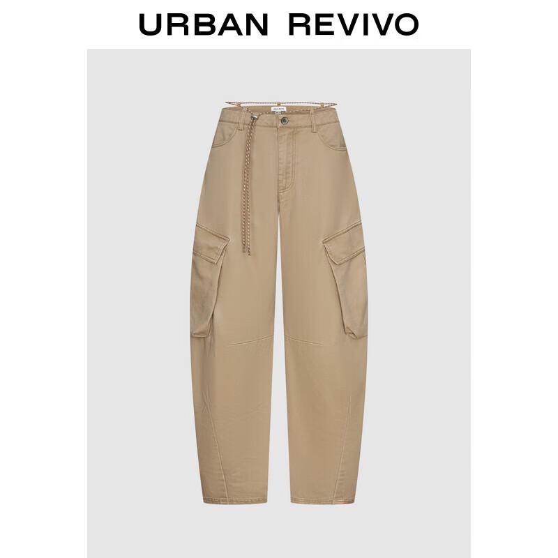 

UR Women s 2025 Summer Fashion Belted Tapered Pants S