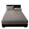 Jacquard Fitted Sheet Bedding Soft Warm Mattress Cover Thick Bed Cover Anti-mites Winter Non-slip Mattress Protective Cover 1pc