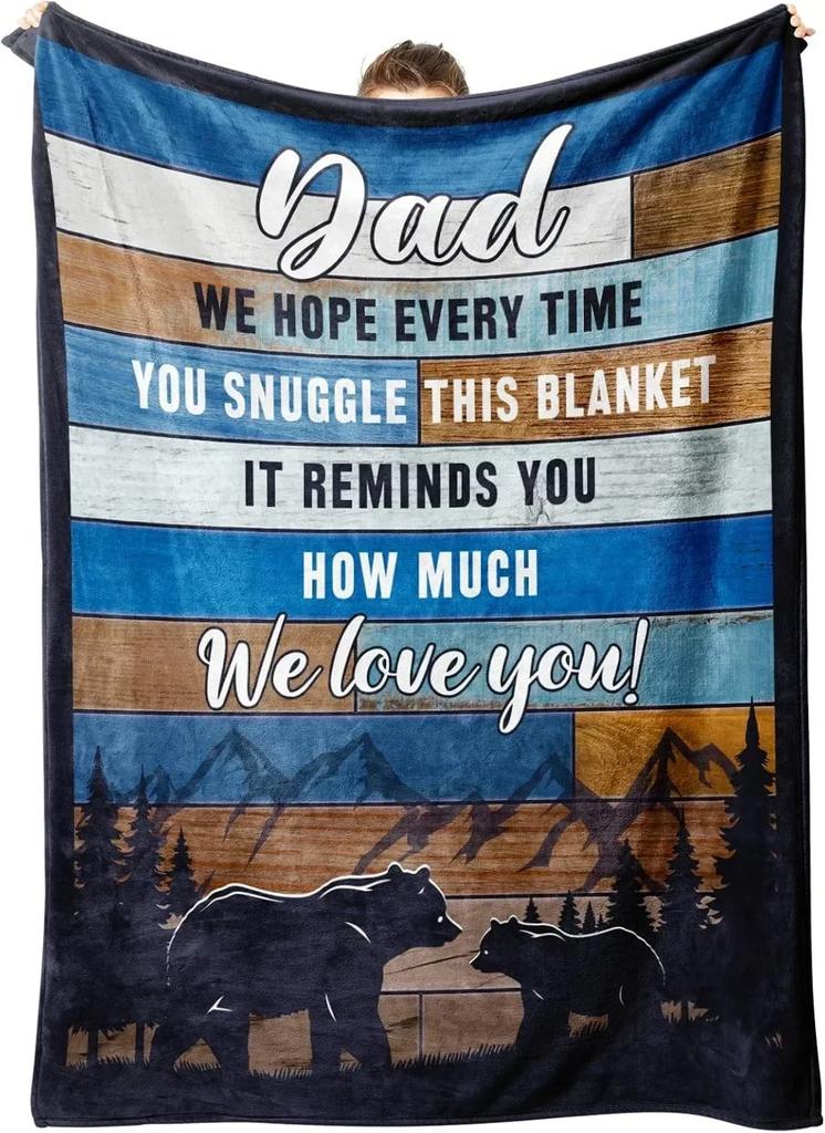 Thanksgiving Gifts To Abuelo Papa Thin Blankets for Anniversary Birthday Father's Day Mother's Day Festival for Family Stuffs