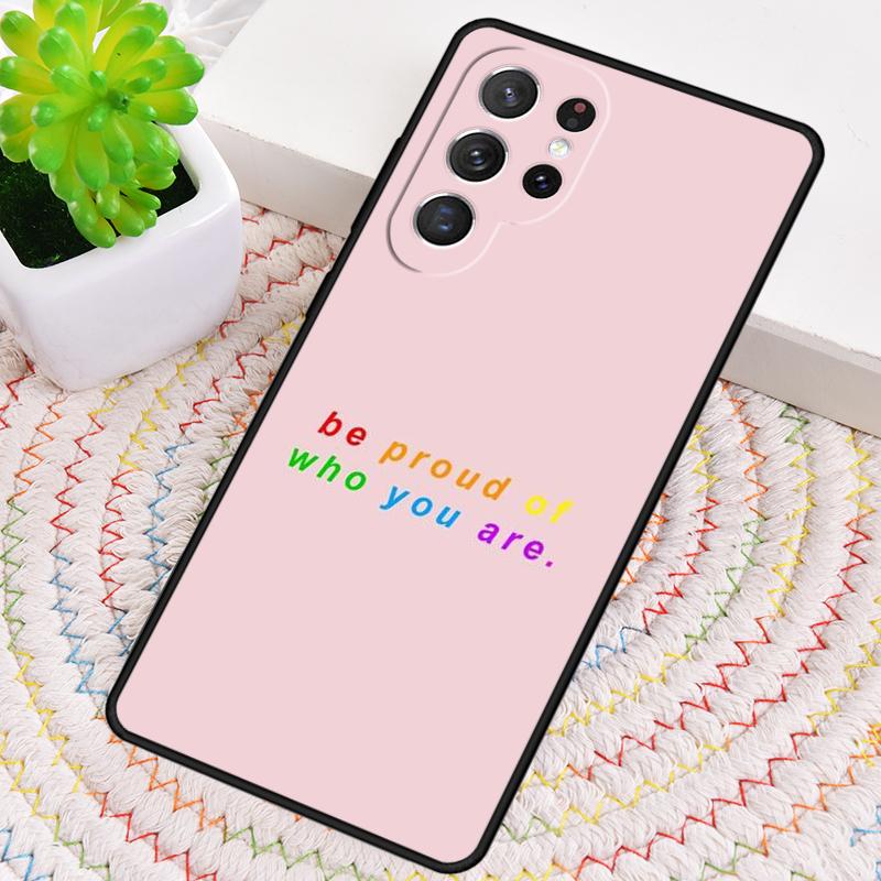 LGBT Pride Love Silicone Phone Case For Samsung Galaxy note 10 pro S26 S25 S24 S23 S22 S21 Plus S25Ultra Capa Cover