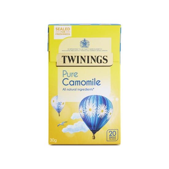 Twinings Pure Camomile, 20 Tea Bags - 30g (20x1.5g)