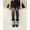 Comfortable Stretch Sweet Tights for Girls Lace Trim Soft Nylon Fabric Leggings Play Outfits Spring Summer