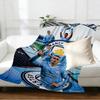 Manchester City FC Print Blanket - Soft & Comfortable, for Bedroom, Travel, Sofa, Home Decoration - Birthday Christmas Gift for Friend