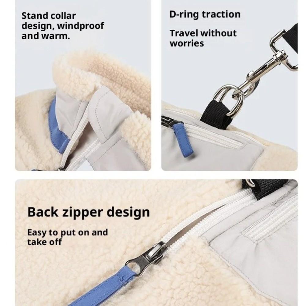 Thickened Pet Coat Warm Winter Dog Coat New Puppy Vest  Outdoor