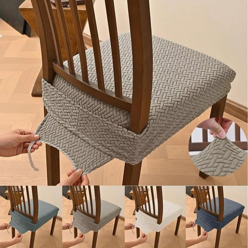 Anti-slip Chair Slipcover Soft Seat Cover Minimalist Chair Cushion Cover Home Seats