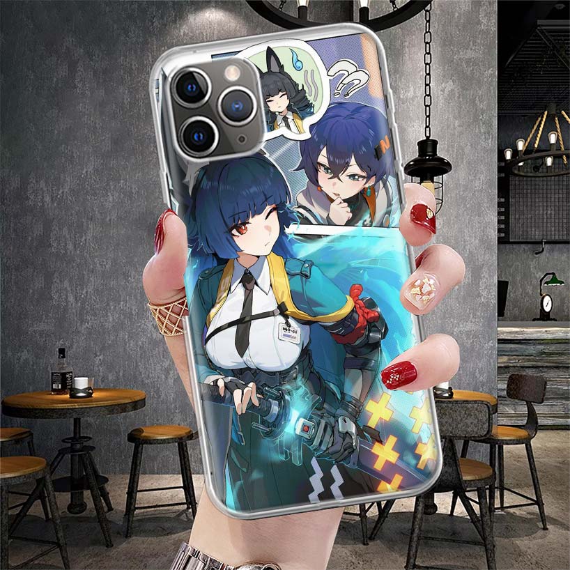 Zenless Zone Zero Hoshimi Miyabi Soft Phone Case For IPhone 11 17 Air 16E 16 Pro Max 15 + 14 Plus 13 Mini 12 Apple 7 SE 8 Fundas