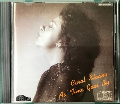 CD CAROL SLOANE  As Time Goes By TECP20464 Baybridge Recor 1990 Japan Jazz Used