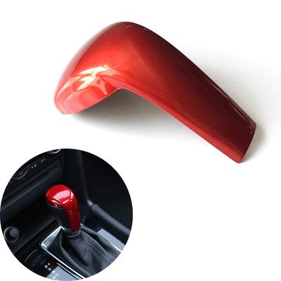 Sportlicher Stil Kohlefaser-Druck Schalthebelknaufabdeckung Rutschfest Weich für Mazda 2 3 6 CX-3 CX-5