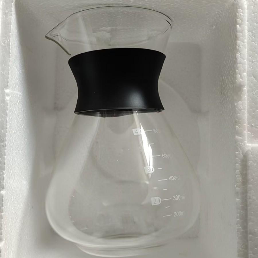 Thickened Glass Pour-Over Coffee Maker and Sharing Pot for Home Use